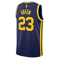 Unisex Jordan Brand Draymond Green Navy Golden State Warriors Swingman Jersey - Statement Edition