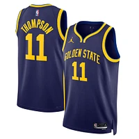 Unisexe Jordan Brand Klay Thompson Navy Golden State Warriors Swingman Jersey - Statement Edition