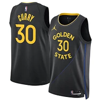 Unisex Jordan Brand Stephen Curry Black Golden State Warriors 2024/25 Swingman Jersey - Statement Edition