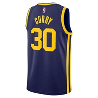 Unisex Jordan Brand Stephen Curry Navy Golden State Warriors Swingman Jersey - Statement Edition