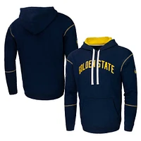 Unisex Navy Stadium Essentials Golden State Warriors Monument Pullover Hoodie