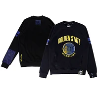 Unisex NBA x Two Hype  Black Golden State Warriors Culture & Hoops Heavyweight Pullover Sweatshirt
