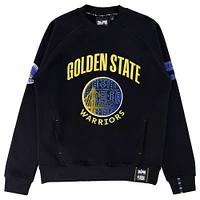 Unisex NBA x Two Hype  Black Golden State Warriors Culture & Hoops Heavyweight Pullover Sweatshirt