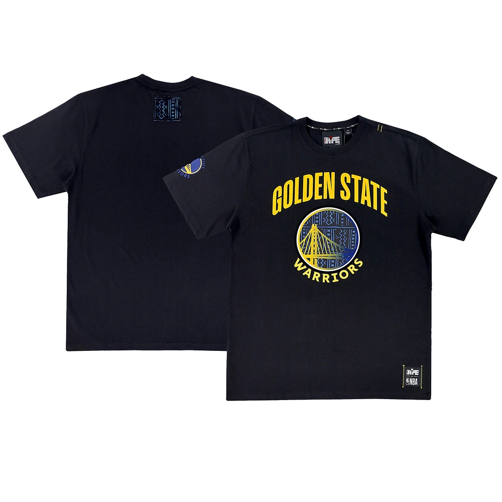 Unisex NBA x Two Hype  Black Golden State Warriors Culture & Hoops T-Shirt