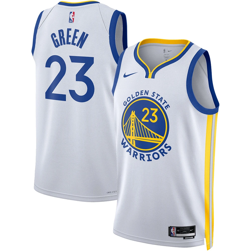 Unisex Nike Draymond Green White Golden State Warriors Swingman Jersey - Association Edition