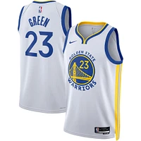 Maillot Swingman Golden State Warriors Nike Draymond vert blanc unisexe - Association Edition