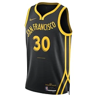 Unisex Nike Stephen Curry Black Golden State Warriors 2023/24 Swingman Jersey - City Edition