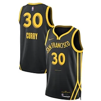 NI4 WARIOR NOIR 23-24 CITY 30 STEPHEN CU NBA EDITION SWINGMAN JERSEYS JERMENSWG