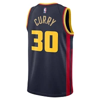 Unisex Nike Stephen Curry College Navy Golden State Warriors 2024/25 Swingman Player Jersey - City Edition