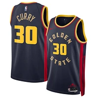 Unisex Nike Stephen Curry College Navy Golden State Warriors 2024/25 Swingman Player Jersey - City Edition