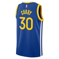 Maillot Nike Swingman Stephen Curry Royal Golden State Warriors unisexe - Édition Icon