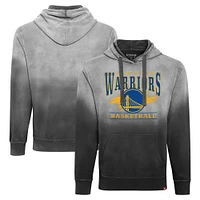 Sweat à capuche unisexe Sportiqe Golden State Warriors Blake Sun-Fade noir