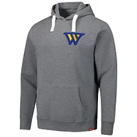 Sweat à capuche unisexe Sportiqe Heather Grey Golden State Warriors Varsity Collection Blake