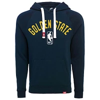 Unisex Sportiqe  Navy Golden State Warriors Olsen Tri-Blend Pullover Hoodie