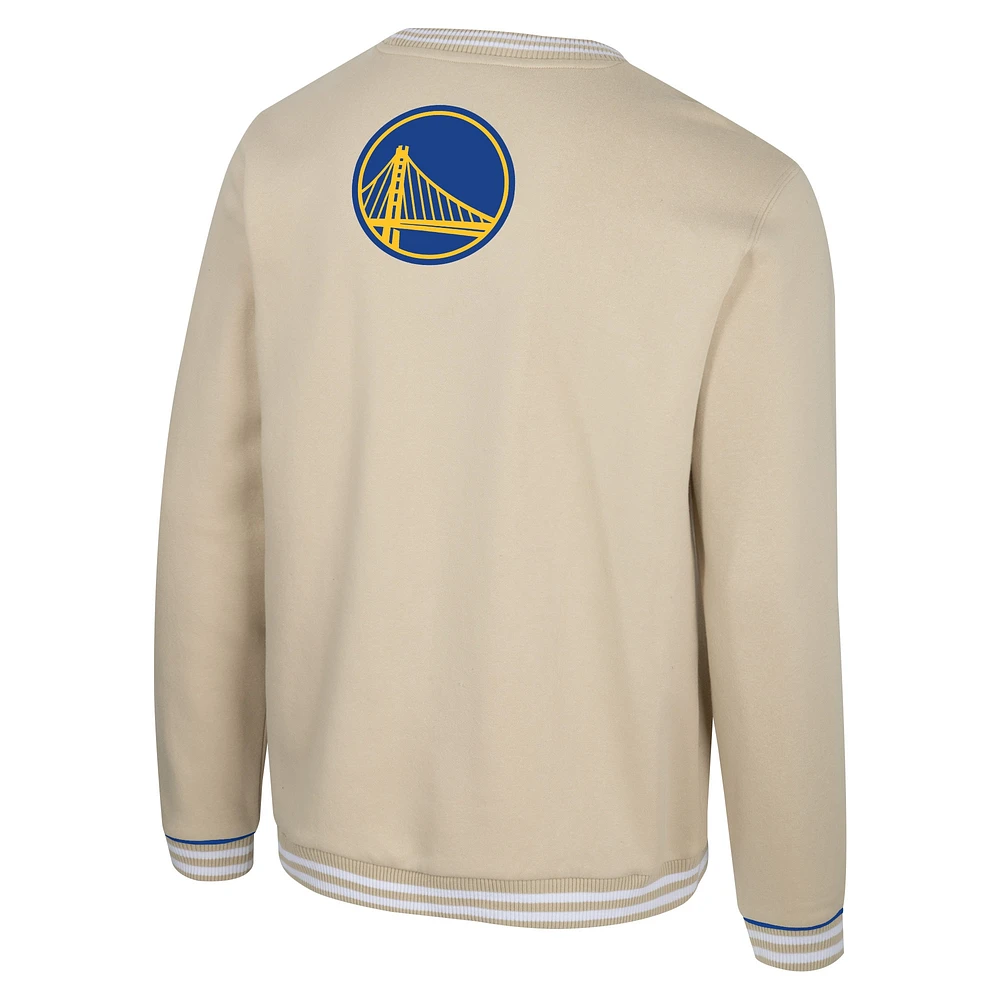 Sweat-shirt unisexe Stadium Essentials Natural Golden State Warriors Halftime