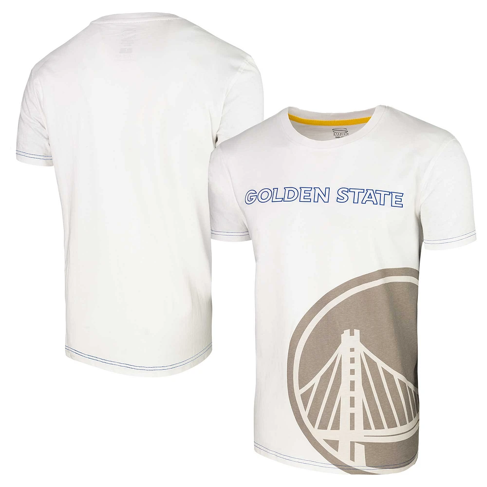 T-shirt unisexe avec tableau de bord des Golden State Warriors Stadium Essentials blanc