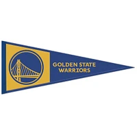 WinCraft Golden State Warriors Fanion en laine avec logo principal 13" x 32"