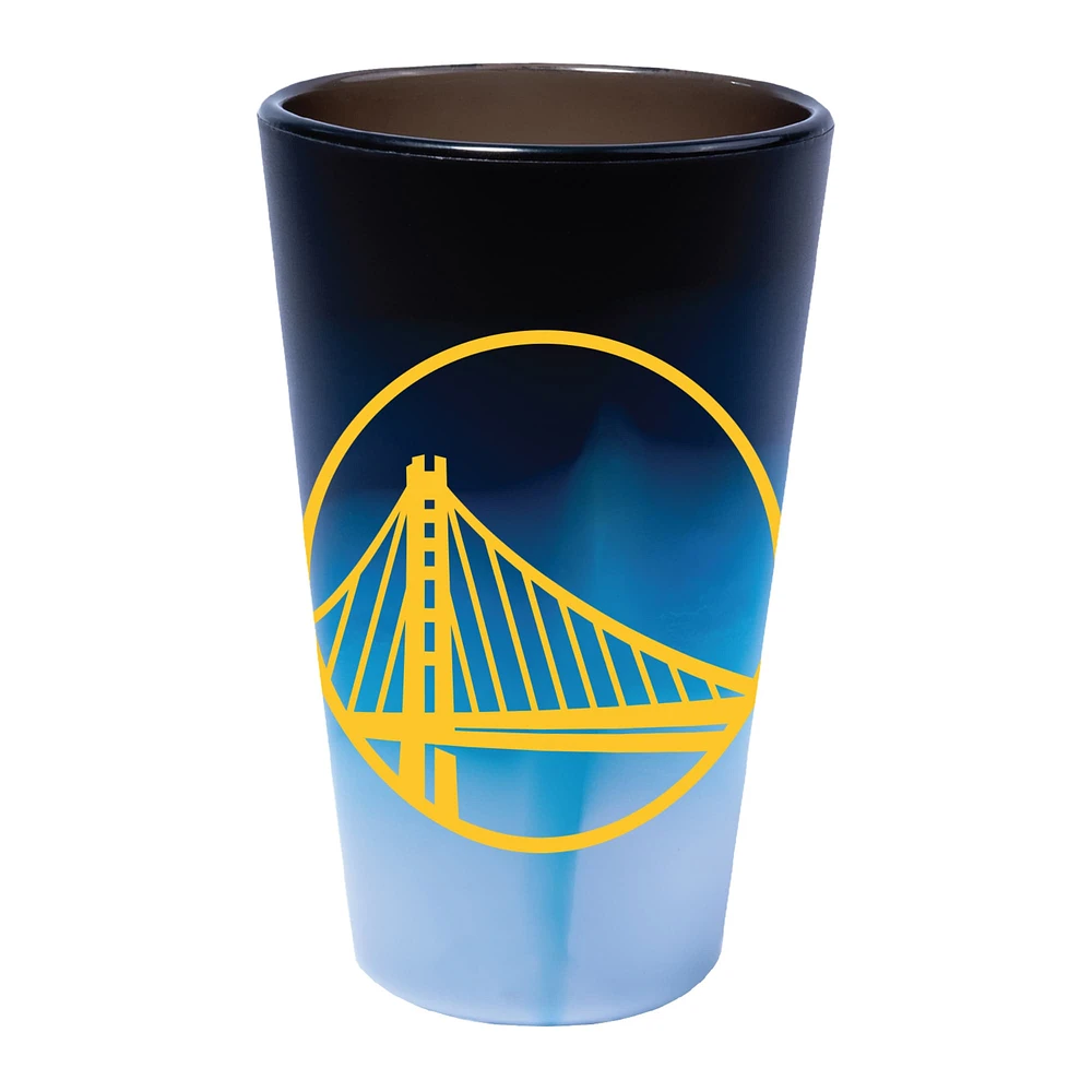 WinCraft Golden State Warriors 16oz. Fashion Silicone Pint Glass