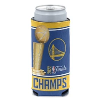 WinCraft Golden State Warriors Champions de la finale NBA 2022 12 oz. Refroidisseur de canette mince