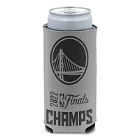 WinCraft Golden State Warriors Champions de la finale NBA 2022 12 oz. Tonal Slim Can Cooler