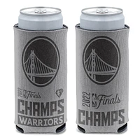 WinCraft Golden State Warriors Champions de la finale NBA 2022 12 oz. Tonal Slim Can Cooler