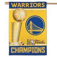 WinCraft Golden State Warriors 2022 NBA Finals Champions 28'' x 40'' Vertical Double-Sided Banner