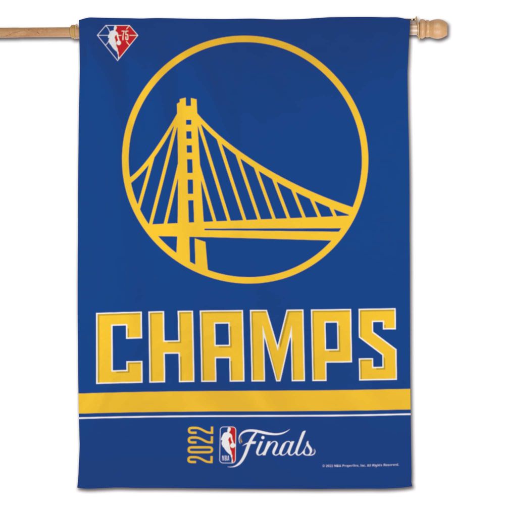 WinCraft Golden State Warriors 2022 NBA Finals Champions 28'' x 40'' Vertical Double-Sided Banner