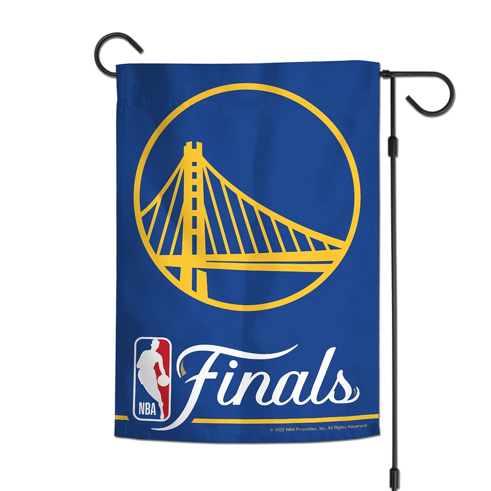 WinCraft Golden State Warriors 2022 Western Conference Champions 12 '' x 18 '' Drapeau de jardin double face