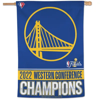 WinCraft Golden State Warriors 2022 Western Conference Champions 28'' x 40'' Bannière verticale simple face