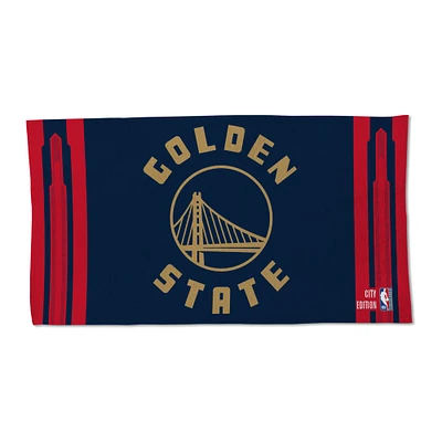 WinCraft  Golden State Warriors 2024/25 City Edition On Court 22'' x 42'' Single-Sided Beach Towel
