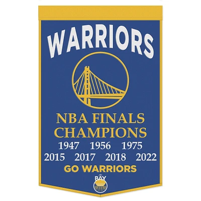 WinCraft Golden State Warriors Bannière de championnat 24" x 38"