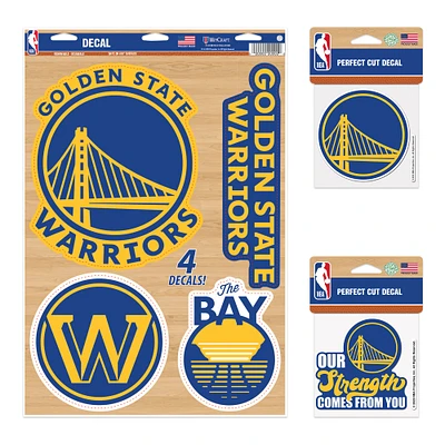 WinCraft Golden State Warriors Decal Variety Pack