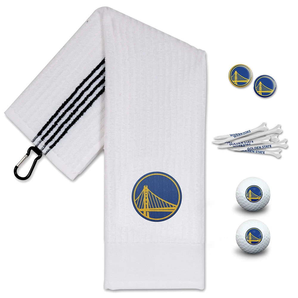 WinCraft Golden State Warriors Coffret cadeau de golf