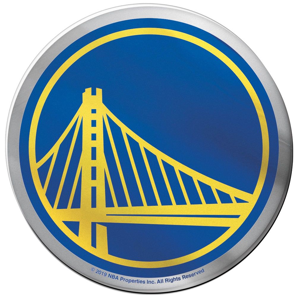 WinCraft Golden State Warriors 2022 NBA Finals Champions Metal Domed Auto  Emblem