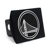 Housse d'attelage WinCraft Premium en métal chromé avec logo Golden State Warriors