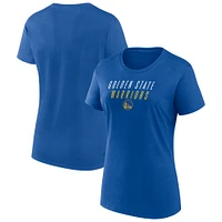 T-shirt Fanatics Royal Golden State Warriors pour femme