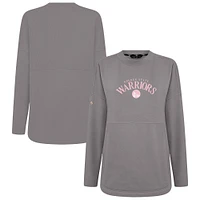 Women's Levelwear Golden State Warriors Mother's Day Beaudry Arched Pullover Sweatshirt
