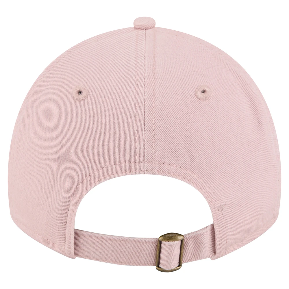 Women's New Era  Pink Golden State Warriors Gameday Preppy 9TWENTY Adjustable Hat