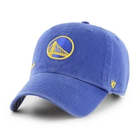 Women's '47  Royal Golden State Warriors Confetti Undervisor Clean Up Adjustable Hat