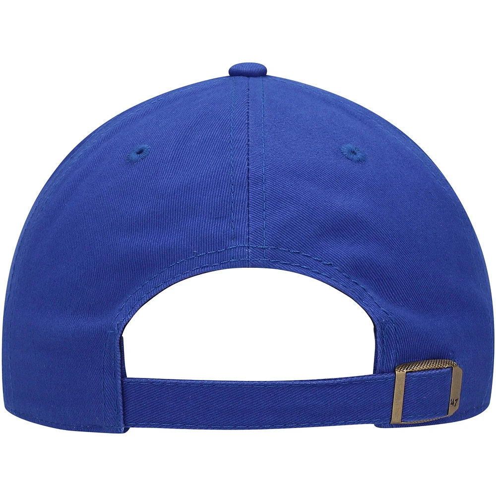 Casquette réglable '47 Royal Golden State Warriors Miata Clean Up Logo pour femme