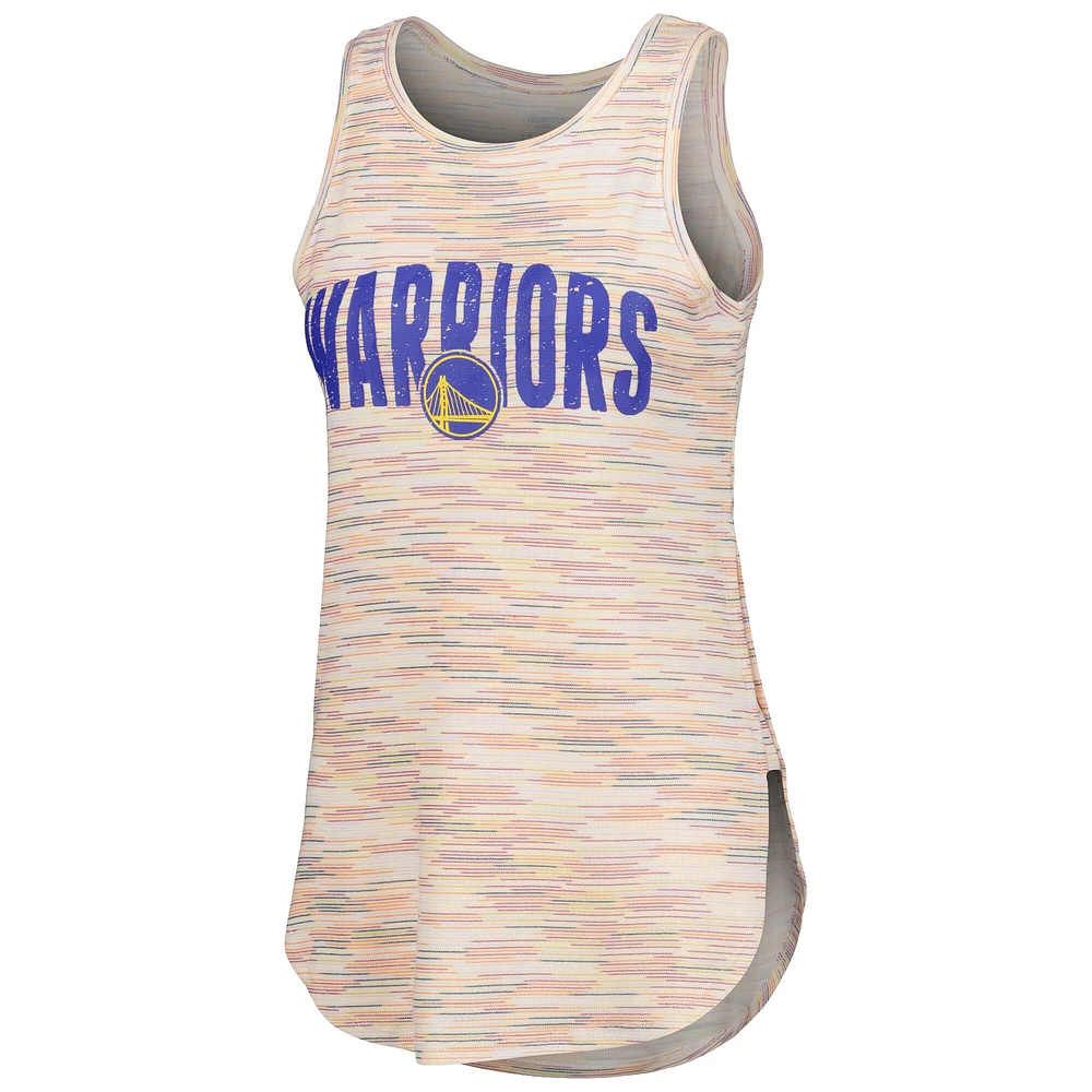 Débardeur Femme Concepts Sport Golden State Warriors Sunray Blanc