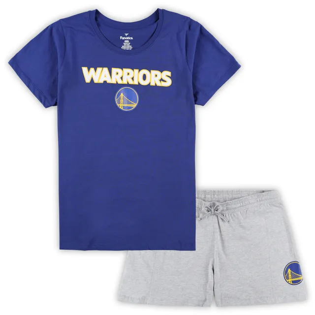 Lids Los Angeles Dodgers Fanatics Branded Women's Script T-Shirt & Shorts  Combo Set - Royal/Gray