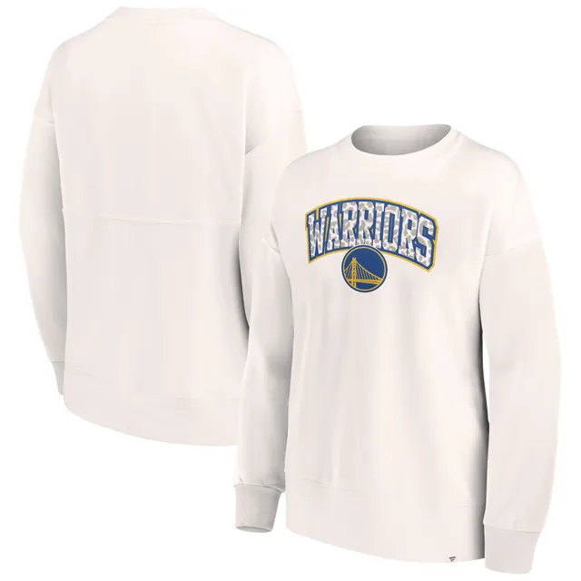 Nba Golden State Warriors Women's Short Sleeve Vintage Logo Tonal