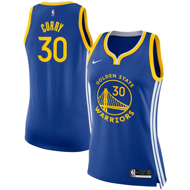 Nike Stephen Curry Royal Golden State Warriors Swingman pour femme - Maillot Édition Icon