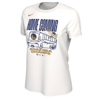 Women's Nike White Golden State Warriors 2022 NBA Finals Champions Celebration Parade T-Shirt