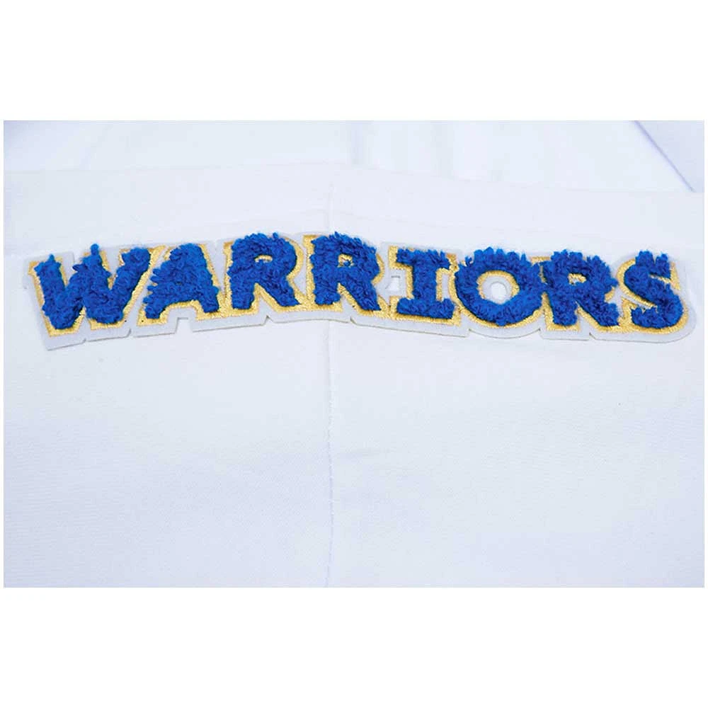 Golden State Warriors Classic Pro Standard blanc pour femme - Chandail à capuchon