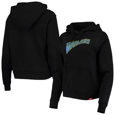 Golden State Warriors Sportiqe Women's Ava Tri-Blend Pullover Hoodie - Black