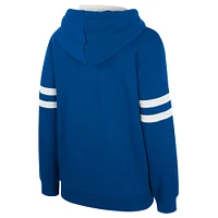 Sweat à capuche Stadium Essentials Royal Golden State Warriors Road Game pour femme