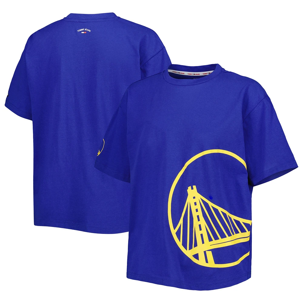 Women's Tommy Jeans Royal Golden State Warriors Bianca T-Shirt