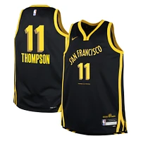 Youth Nike Klay Thompson Black Golden State Warriors  Swingman Replica Jersey - City Edition